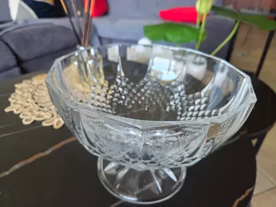 Crystal Cut Fruit & Decorative Bowl