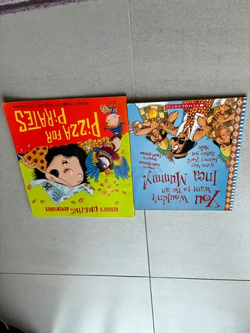 Pizza for Pirates and Inca Mummy Children's Books