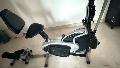 Urgent Sell - SKY LAND Exercise Bike Cycle | 5-in-1 Elliptical Exercise Bike with LCD  Stepper