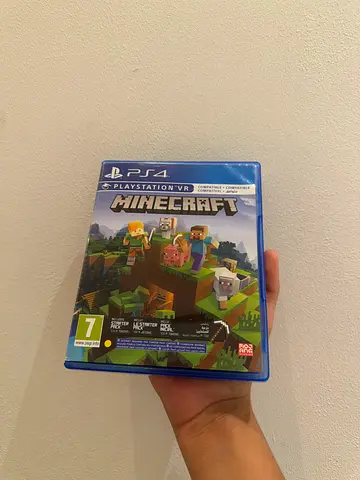 Minecraft ps4 cd with case for sale