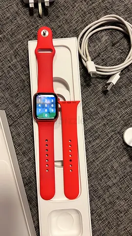 Apple Watch Series 6 (Red) - Good working condition, with strap
