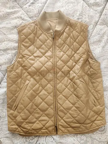 Original Loro Piana Reversible Lambskin Leather Storm System® Vest – Size M