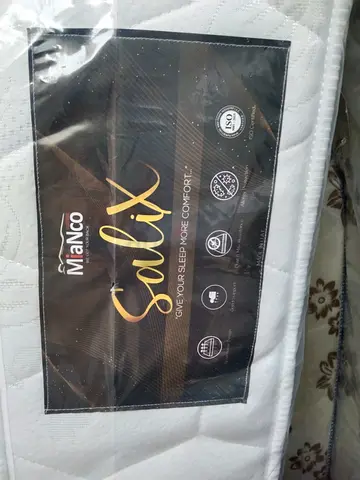 Mattress with top comfortable foam mattress 180x200cm King size.  Same day delivery available
