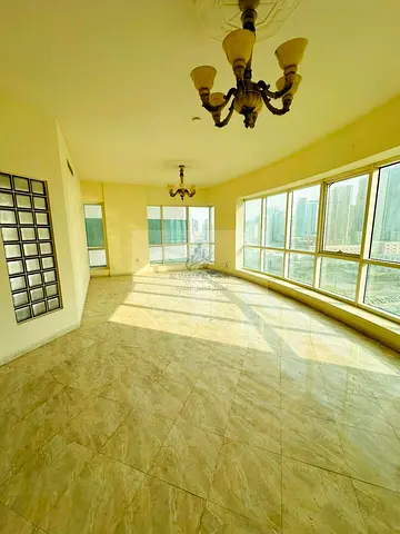 3 Bedroom Apartment for Annual Rent in Al Majaz 3 | 3 Bathrooms | Great View | AED 78,000 | 1 Month Free | Free Gym, Pool, AC & Maintenance | Parking