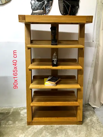OAK WOOD BOOK SHELF