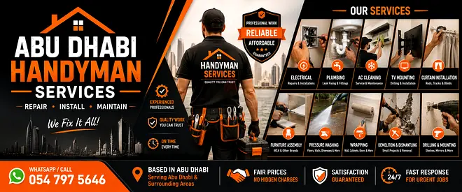 Electrician plumber handyman in Madinat al riyad