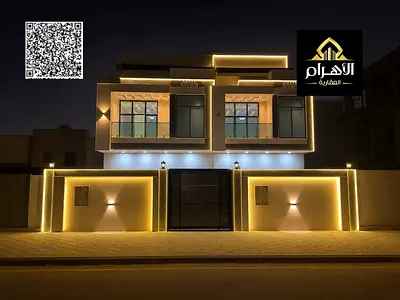 5-bedroom master villa, two floors and a rooftop | Large yard | Registration and ownership fees included | Luxurious modern design and unparalleled lo