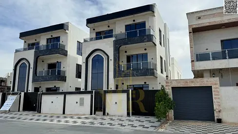 ** فرصة استثنائية! فيلا فاخرة للبيع في الباهية – عجمان  طابقين وروف (شاملة رسوم التسجيل والتمليك )** احصل على منزل العمر بتصميم عصري وتقسيم عملي يمنح