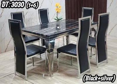 New 6-Seater Dining Table | Modern & Elegant Dining Set 🍽️✨