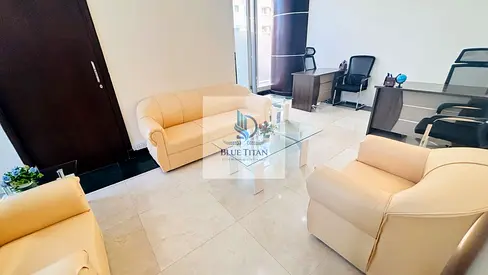 FITTED FURNISHED OFFICE | AFFORDABLE | DEWA CHILLER WIFI FREE