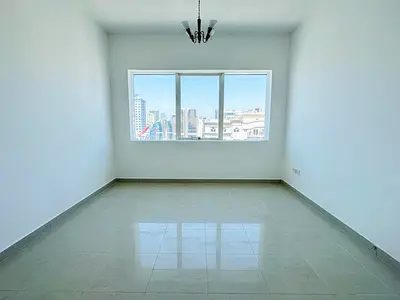 Opp Sahara center very nice 2bhk with wardrobes+2 full bathrooms just in 46k in Al nahda sharjah and 6 cheques