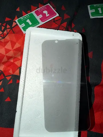 Samsung Galaxy A54 Privacy Tempered Glass Screen Protector with Installation Wipes - Unused