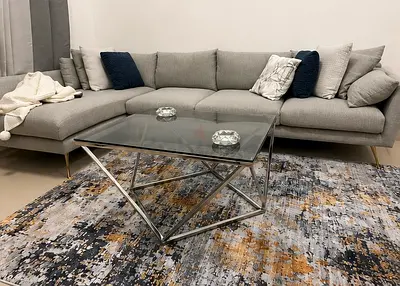 glass coffee table