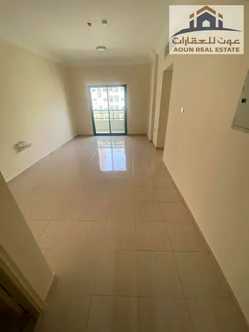 A distinctive 2-bedroom + living room apartment in Al Qasimia 🏡 — one month free, rent 38,000 AED, payment options of up to 6 installments, Model No.