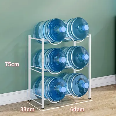 HEAVY DUTY WATER BOTTLE RACK – 3 & 5 GALLON STORAGE STAND