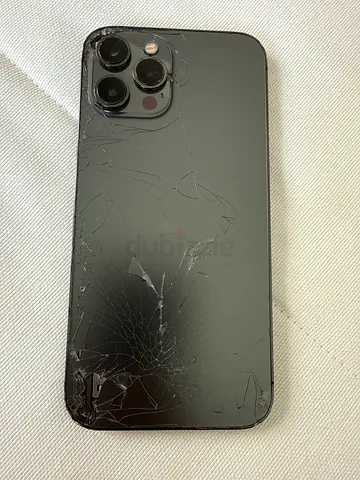 iPhone 12 Pro Max- Back Glass Cracked, Untested