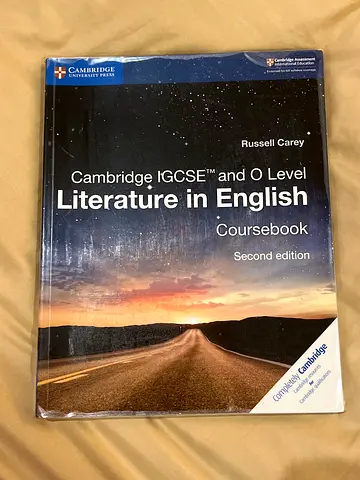 Cambridge IGCSE and O Level Literature in English Coursebook (2nd Edition) - Russell Carey