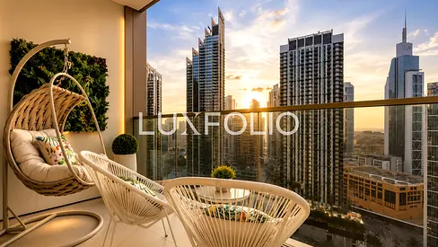 High-Floor 1BR | Fully Furnished | Upgraded