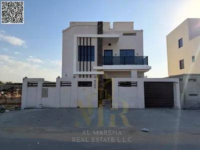 فيلا مميزة | 7 غرف | طابقين وروف | 4,200 قدم² بناء