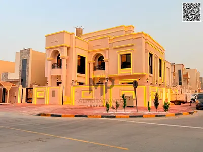 Luxury corner villa with private pool for sale, prime location and high privacy, elegant design and