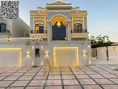 **Exceptional Opportunity to Own a Luxury Villa | Elegant Design and Spacious Living in Al Yasmin - Ajman** Own now [a luxury villa with a modern desi