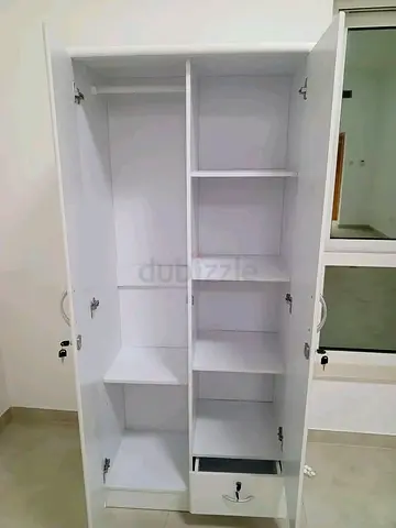 Brand new 2door wardrobe white colour