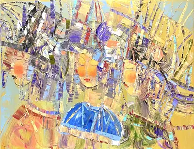 Untitled
90 x 70 cm Oil on canvas 2024