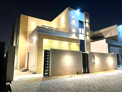 🏡 فيلا فاخرة للإيجار في الحليو 2 – عجمان | موقع مميز جداً 4 غرف ومجلس وصالة كبيرة للعائلات