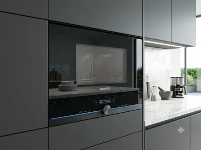 Siemens iQ700 Latest Model Built-in Microwave – 60cm | Premium German Quality | Modern Design