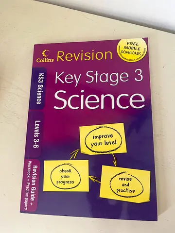 Collins Revision Key Stage 3 Science (KS3) Levels 3-6 - Revision Guide & Workbook