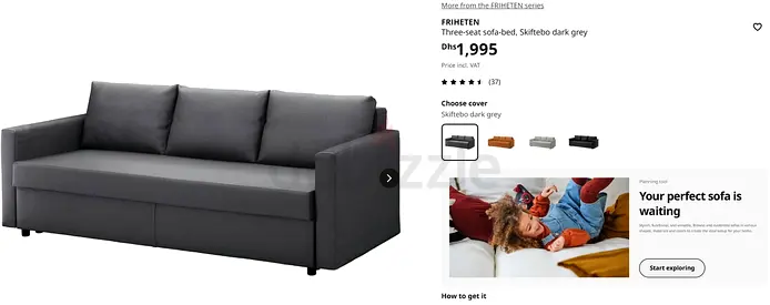 Ikea used sofa for Sale