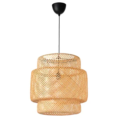 BOHO Rattan Woven Pendant Ceiling Light (LARGE)