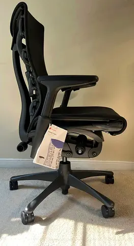 Herman Miller M Body Ergonomic Black Office Chair with Lumbar Support (Like New)