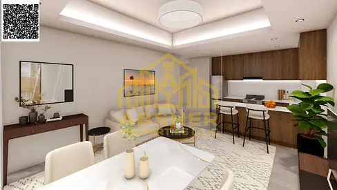 One-Bedroom Apartment for Sale in Ajman Creek Towers – Spacious Living Rooms and Flexible Payment P