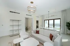 Furnished | Golf and Sea View | Highest Floor | 3BR+Maid