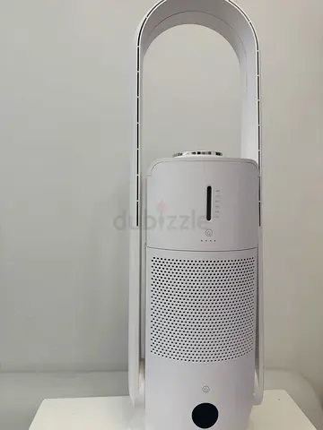 Dyson-style Tower Air Purifier & Fan - White