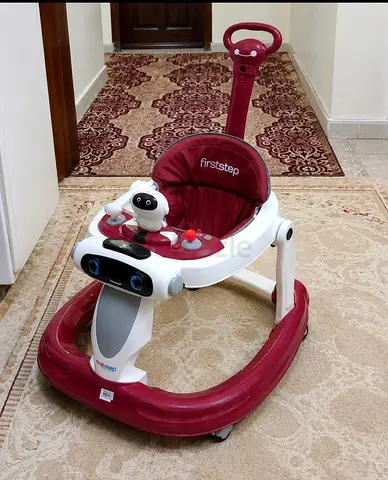 Baby Walker with Push Handle - Good Condition