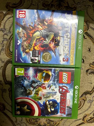 Xbox One Games: Just Cause 3 & LEGO Marvel Avengers (Used) 40 Is For Both