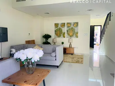 Spacious 2 Bedroom Townhouse with Private Garden for Sale in Pacifica, DAMAC Hills 2