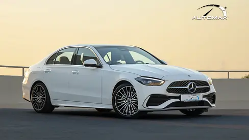 2026 Mercedes-Benz C200 AMG Premium EQ Boost 1.5T RWD GCC With 2 Years Unlimited Mileage Warranty