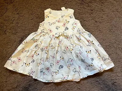 H&M Butterfly girl dress for 9-12 months