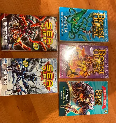 Beast quest books (and others)