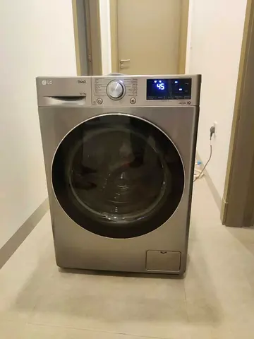 LG Front Load Washer Dryer Combo - 9kg, Silver, Working Condition