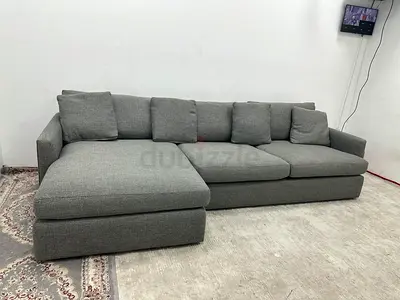 Perfect condition crate&barrel lshape sofa