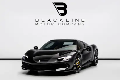 BUY NOW, PAY 2027 | THE BLACKLINE STANDARD | Warranty, Ferrari Service Contract, Low KMs, GCC