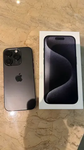 iPhone 15 Pro (Graphite) with original box - as new condition