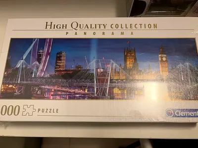 Clementoni High Quality Collection 1000-Piece Panorama Puzzle (London skyline)