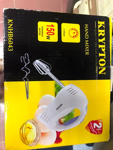 Hand mixer