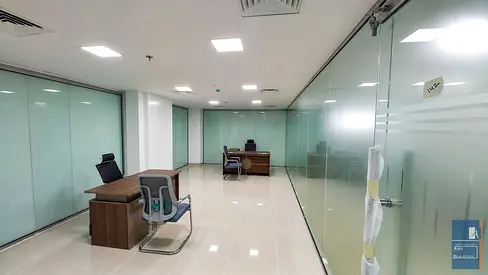 With Free WiFi & DEWA, Trendy Office for Rent