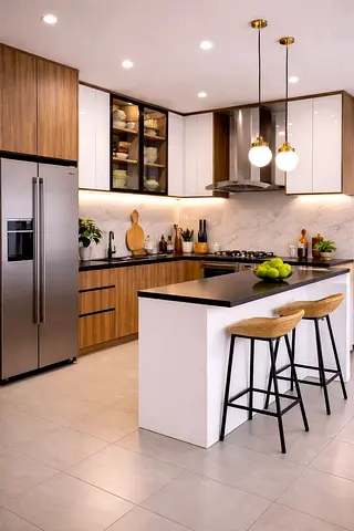 Custom-made Modern kitchen island